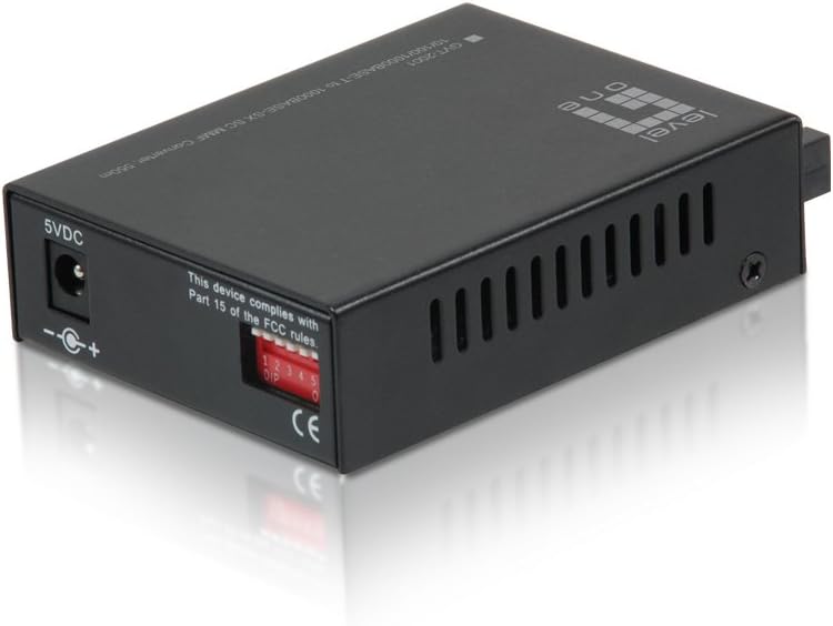 LevelOne GVT-2001 Konverter 10/100/1000T auf 1000SX SC Multi-Mode 550m