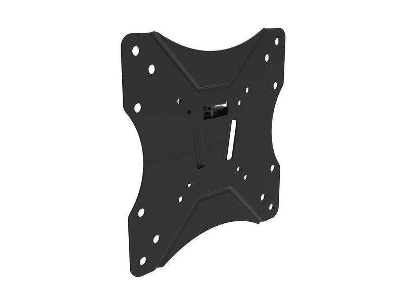 equip 650401 42 Black – Flat panel wall mount (75 x 75 mm, 200 x 200 mm, 75 x 75,100 x 100,200 x 100,200 x 200 mm, -12 – 3 °, Black, Steel