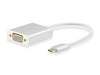 Equip 133451 USB Type C VGA White Cable Interface/Gender Adapter - Cable Interface/Gender Adapter (USB Type C, VGA, Male/Female, 0.15 m, White