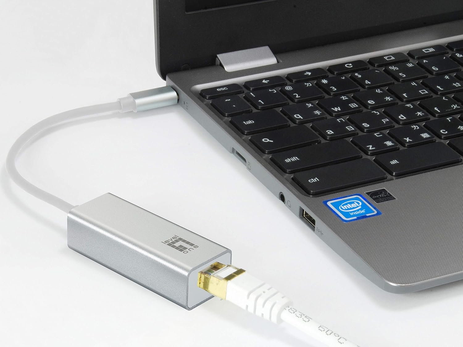 LevelOne USB-C Gigabit 9K Wake-On-LAN Network Adapter