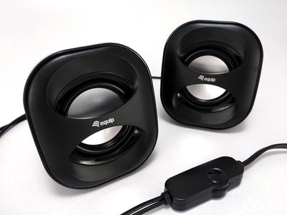 Equip Mini USB speaker, black.