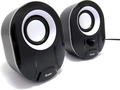 Equip Stereo 2.0 speaker, black/red