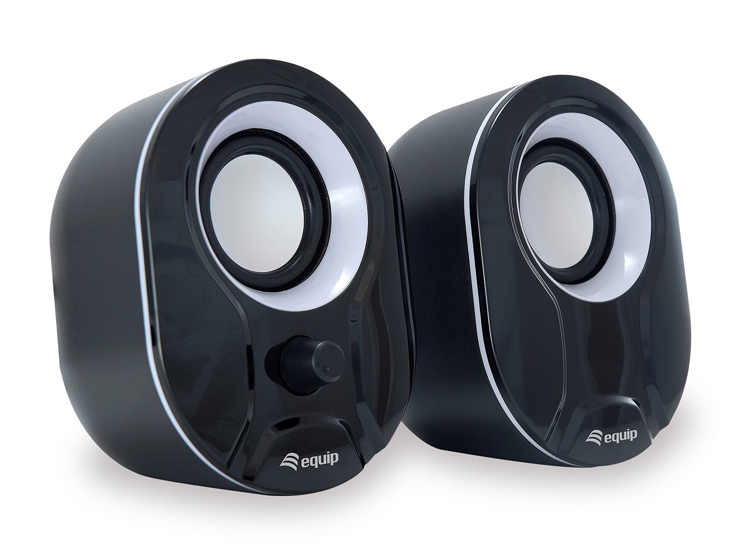 Equip Stereo 2.0 speaker, black/red