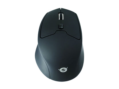 Conceptronic LORCAN02B 6-Button Ergonomic Bluetooth 5.0 Mouse, DPI switch (800/1200/1600), Suitable for right-hand users, Rubberised finishing