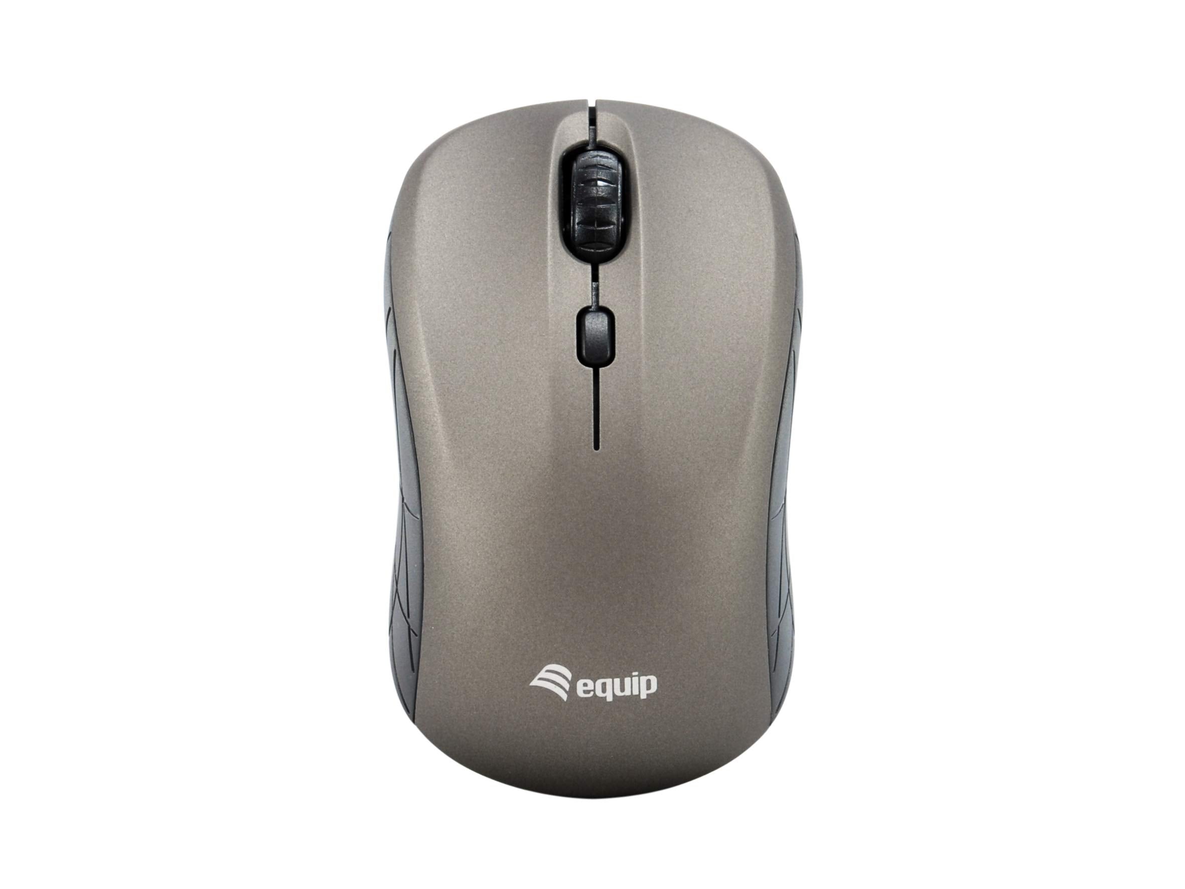 EQUIP 245109 Optical Wireless RF Ambidextrous Mouse 1600 dpi