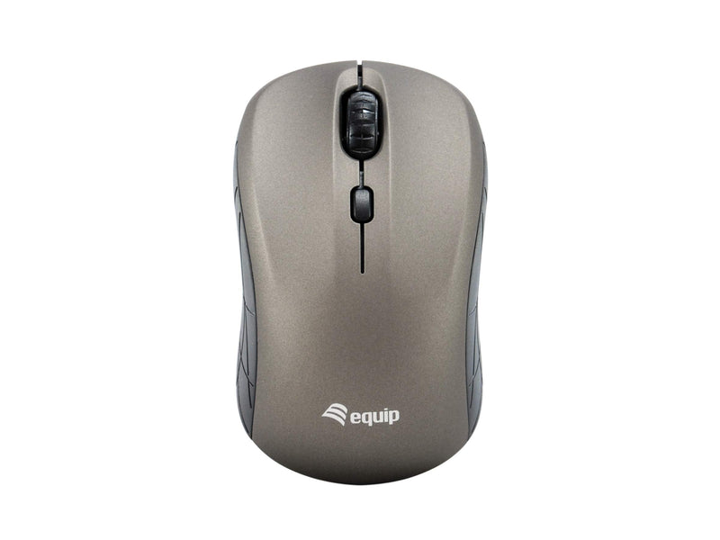 EQUIP 245109 Optical Wireless RF Ambidextrous Mouse 1600 dpi