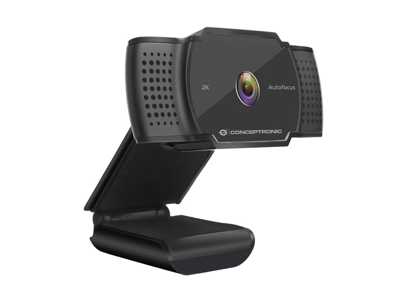 Conceptronic Webcam AMDIS02B 2k Super HD Webcam + Microphone