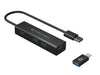 CONCEPTRONIC Conceptronic HUBBIES06B USB 3 2 Gen 1 3 1 Gen 1 Type A 5000 Mbits s Black