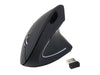 Equip 245110 Ergonomic Wireless Mouse Left and Right Handed Black