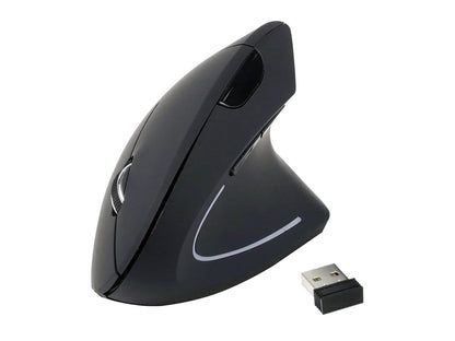 Equip 245110 Ergonomic Wireless Mouse Left and Right Handed Black