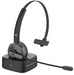 Conceptronic POLONA03BDA Wireless Bluetooth Headset With Charging Dock & Bluetooth Audio Adapter, CVC Noise Cancellation