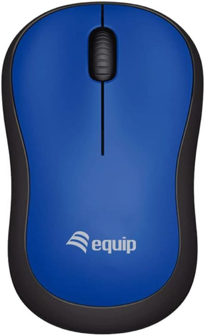 Equip 245112 Wireless Optical Mouse Blue Mini