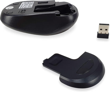 Equip 245112 Wireless Optical Mouse Blue Mini