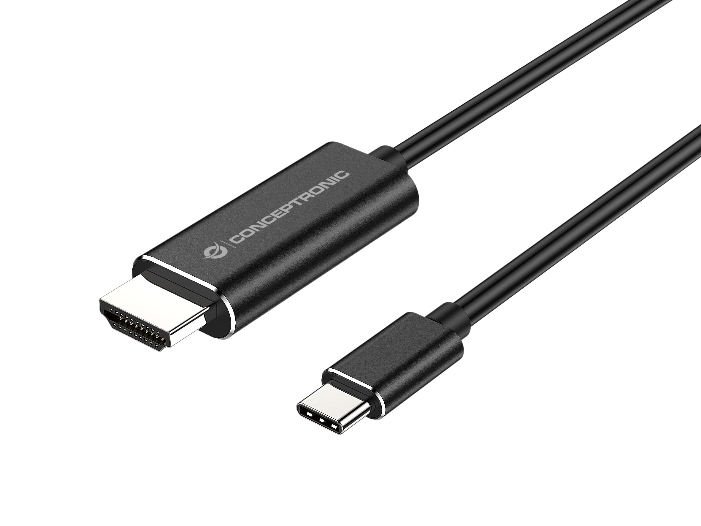 Conceptronic ABBY04B USB-C to HDMI 4K30Hz 2.00m Adapter Cable