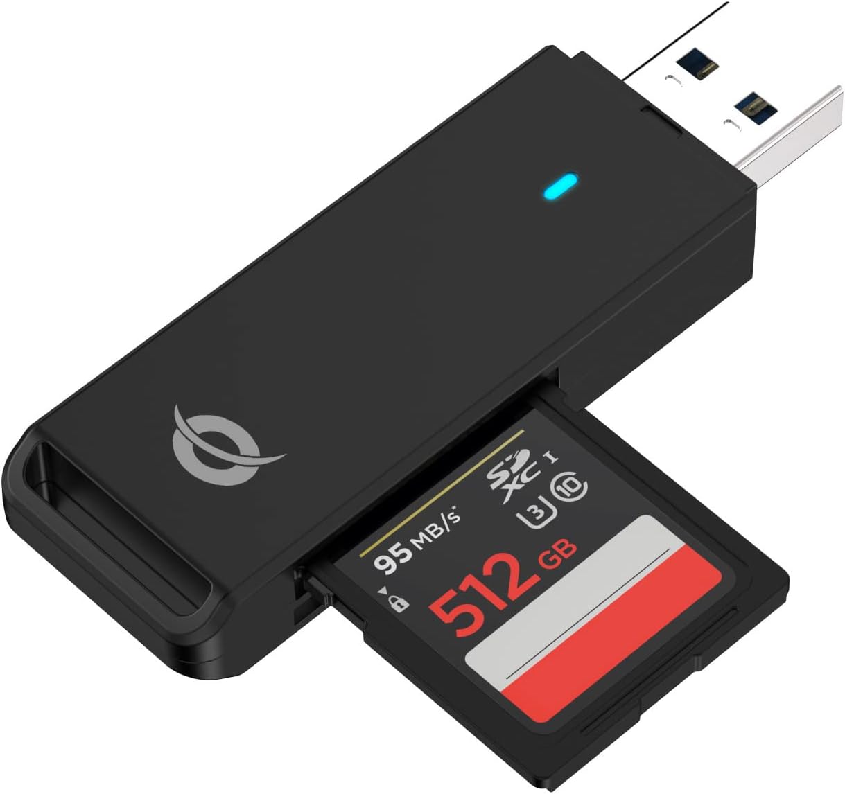 Conceptronic BIAN02B SD Card Reader USB 3.0 Black