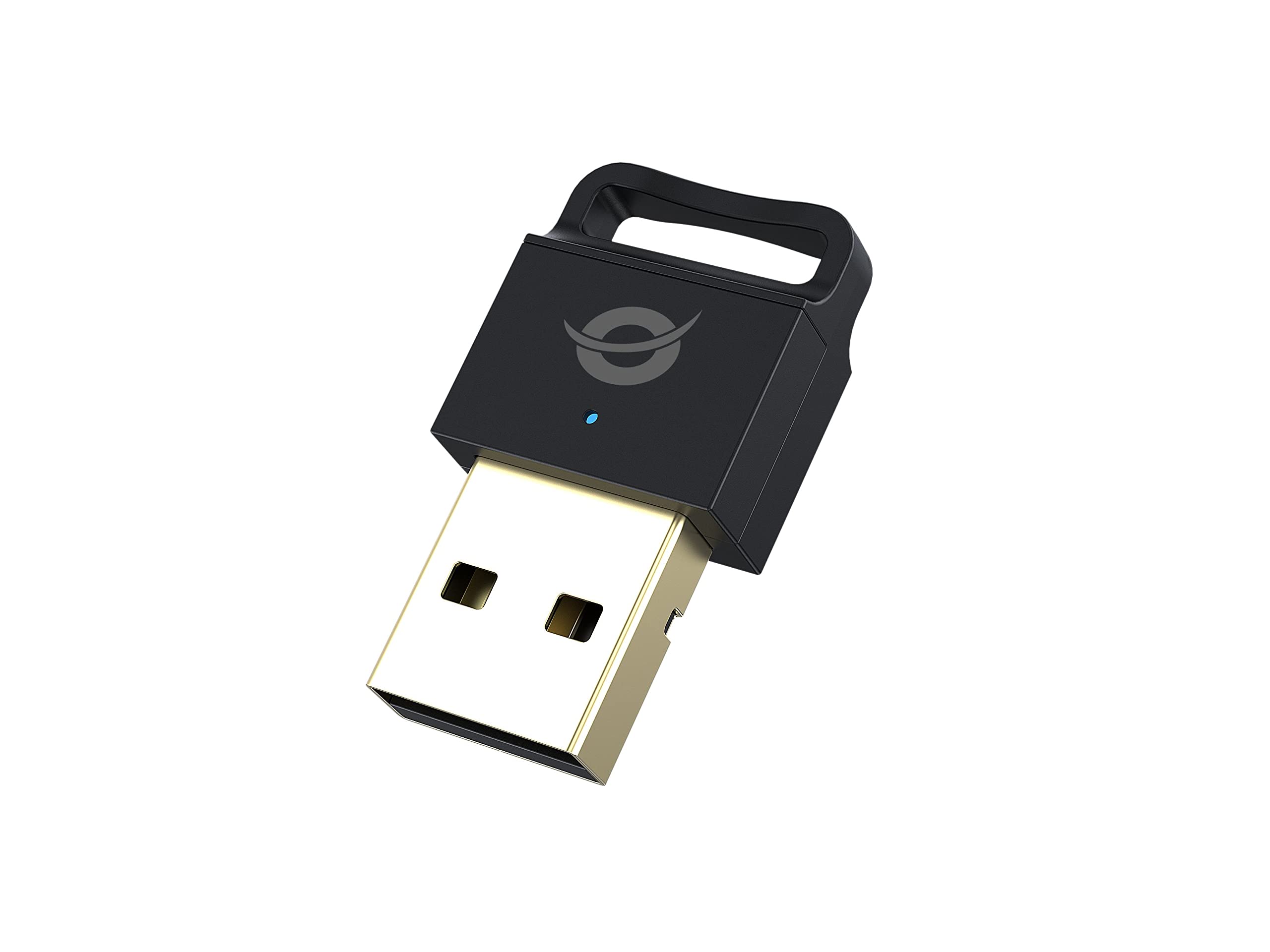 Conceptronic ABBY06B Bluetooth 5.0/4.0 USB Dongle/Receiver/Adaptor Up to 7 Devices, For Windows 7/8/8.1/10, 10-20m range