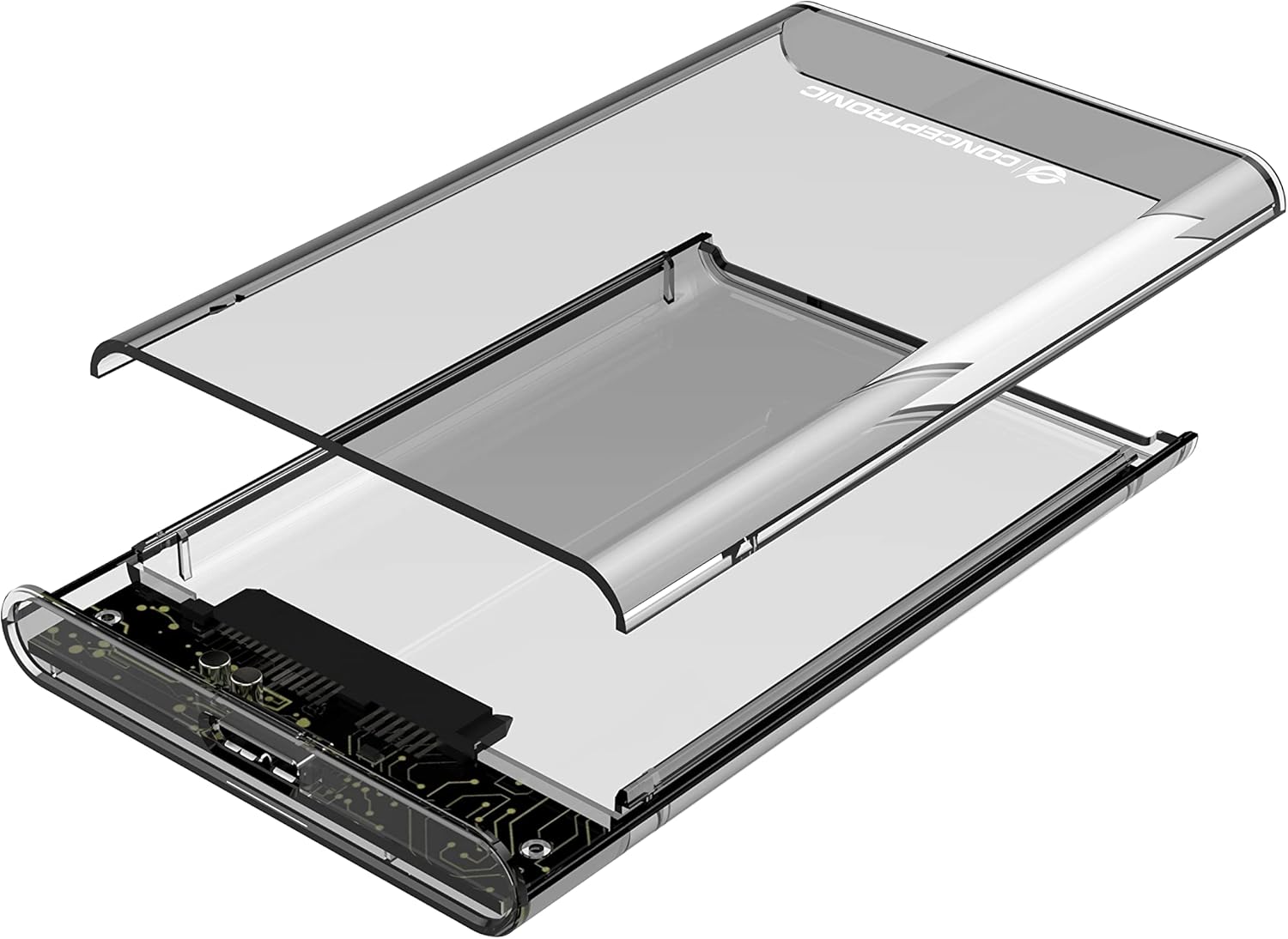 Conceptronic DANTE03T 2.5 Inch Hard Drive Box USB 3.0 HDD Enclosure SATA HDDs/SSDs