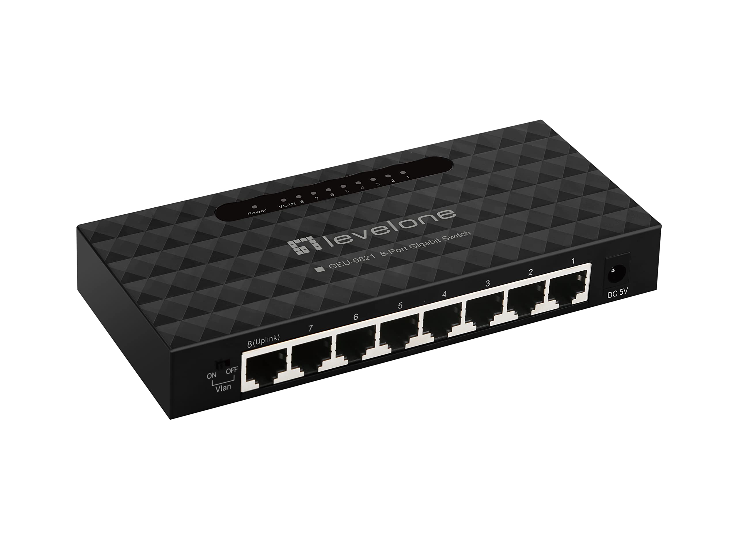 LevelOne GEU-0821 Network Switch Managed Gigabit Ethernet (10/100/1000