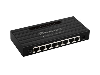 LevelOne GEU-0821 Network Switch Managed Gigabit Ethernet (10/100/1000
