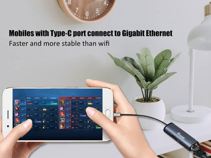 Equip 133486 USB-C to RJ45 Gigabit Network + PD Adapter