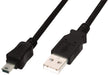 ASSMANN Electronic 5m USB 2.0 cavo USB USB A Mini-USB B Nero