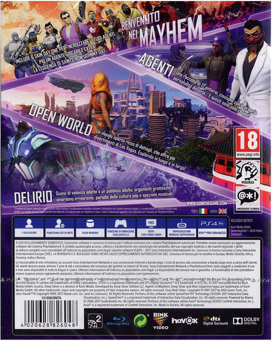 Deep Silver Agents of Mayhem Day One Edition PlayStation 4 PlayStation 4 Day-one