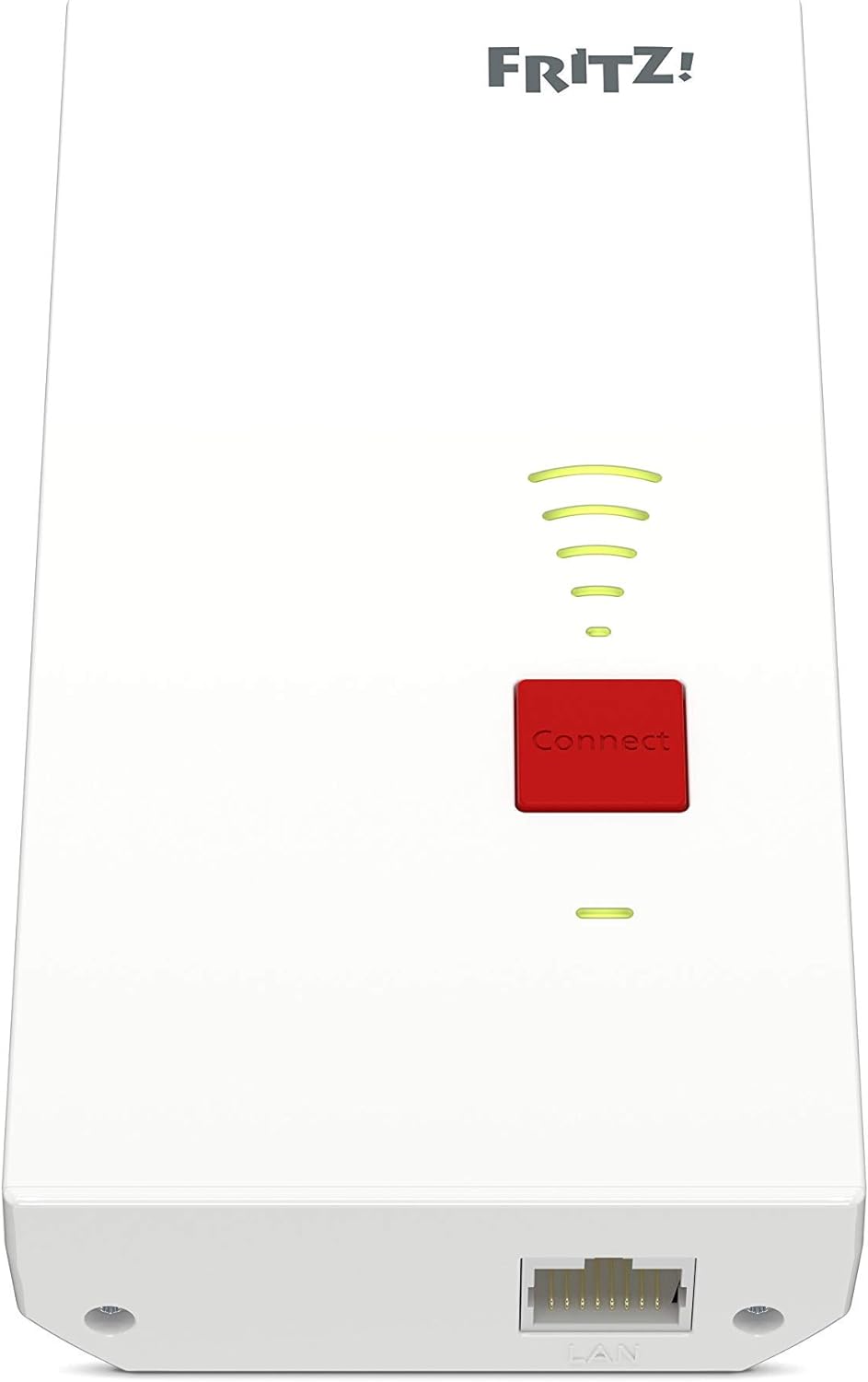 AVM FRITZ!Repeater 2400 Edition International, Ripetitore - Wi-Fi Extender Dual Band Con 1.733 Mbit/s (5 GHz) & 600 Mbit/s (2,4 GHz), Mesh, Access Point, 1x Gigabit LAN, Interfaccia In Italiano
