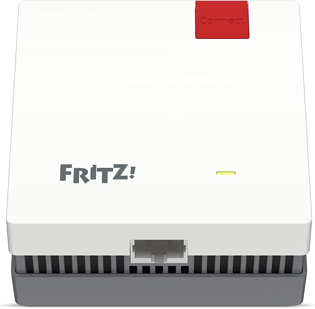 AVM FRITZ!Repeater 1200 AX Edition International, Ripetitore - Wi-Fi 6 extender Dual Band con 2.400 Mbit/s (5 GHz) & 600 Mbit/s (2,4 GHz), Mesh, Access Point, 1x Gigabit LAN, Interfaccia in italiano