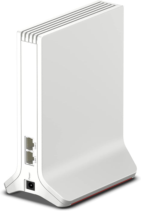 AVM FRITZ!Repeater 3000 Ax Edition International, Ripetitore Wi-Fi 6 Extender Triband Veloce Fino A 4.200 Mbit, S, Mesh, Access Point, 2X Gigabit Lan, Interfaccia In Italiano 20002991, Bianco