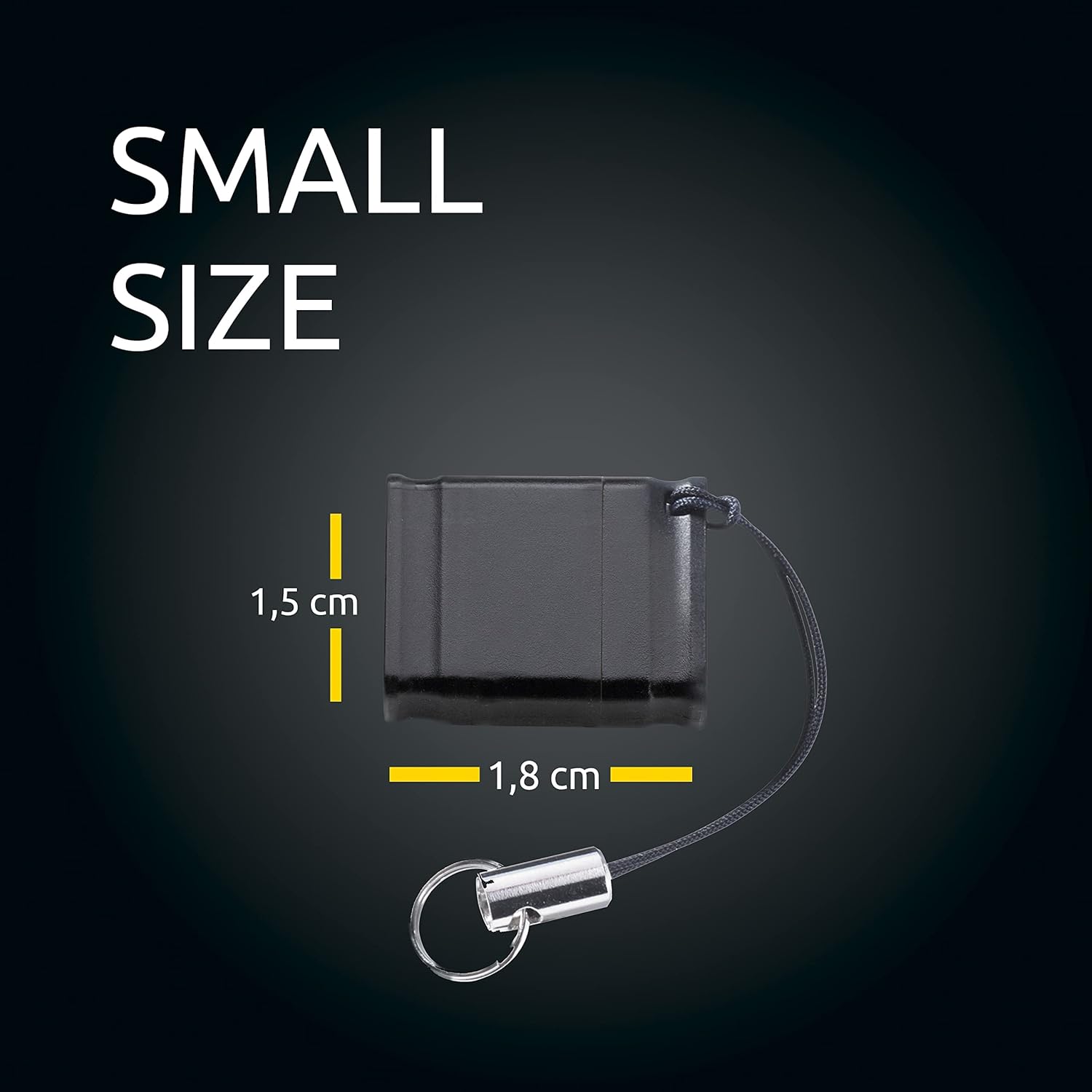 Intenso Slim Line - 128 GB Chiavetta USB 3.2 Gen 1x1 - Memoria USB portatile - velocità ottima fino a 100 MB/sec., nero