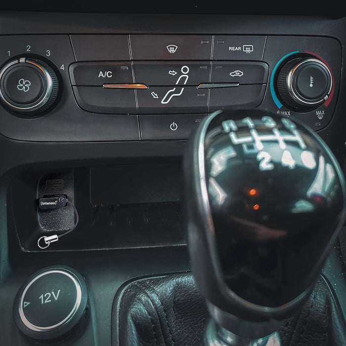 Intenso Slim Line - 128 GB Chiavetta USB 3.2 Gen 1x1 - Memoria USB portatile - velocità ottima fino a 100 MB/sec., nero