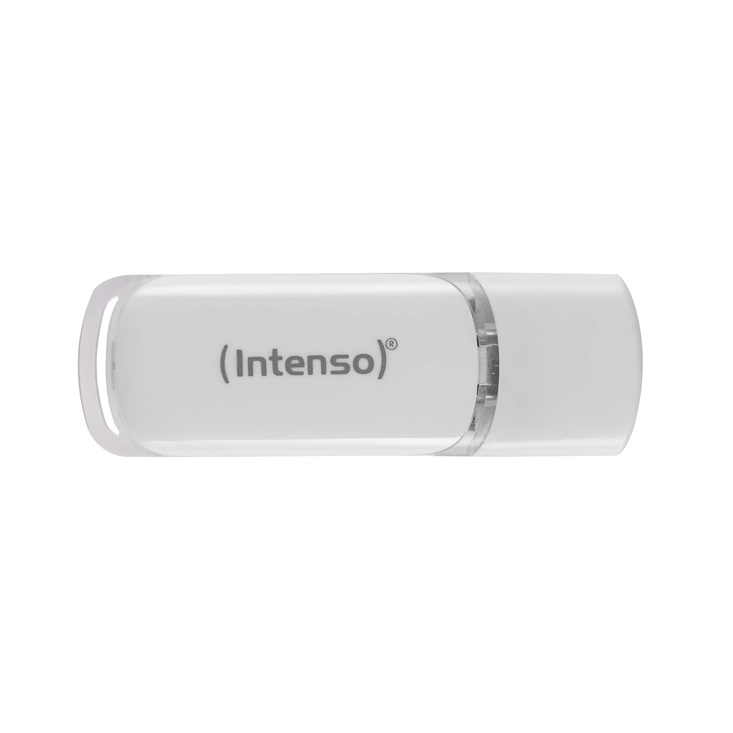 Intenso Flash Line 64 GB - TYPE C Flash Drive - Super Speed USB 3.1, white