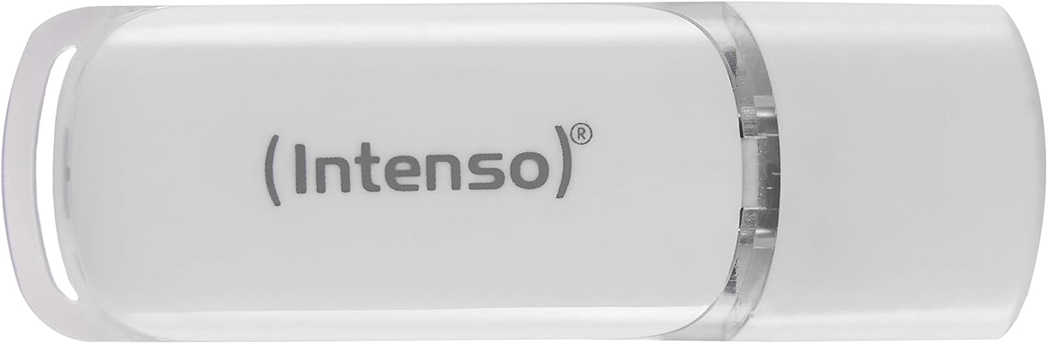 Intenso Flash Line 128 GB - TYPE C Flash Drive - Super Speed USB 3.1, white