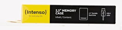 Intenso Memory Case 5 TB Portable Hard Drive, Black