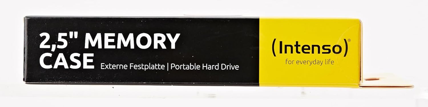 Intenso Memory Case 5 TB Portable Hard Drive, Black