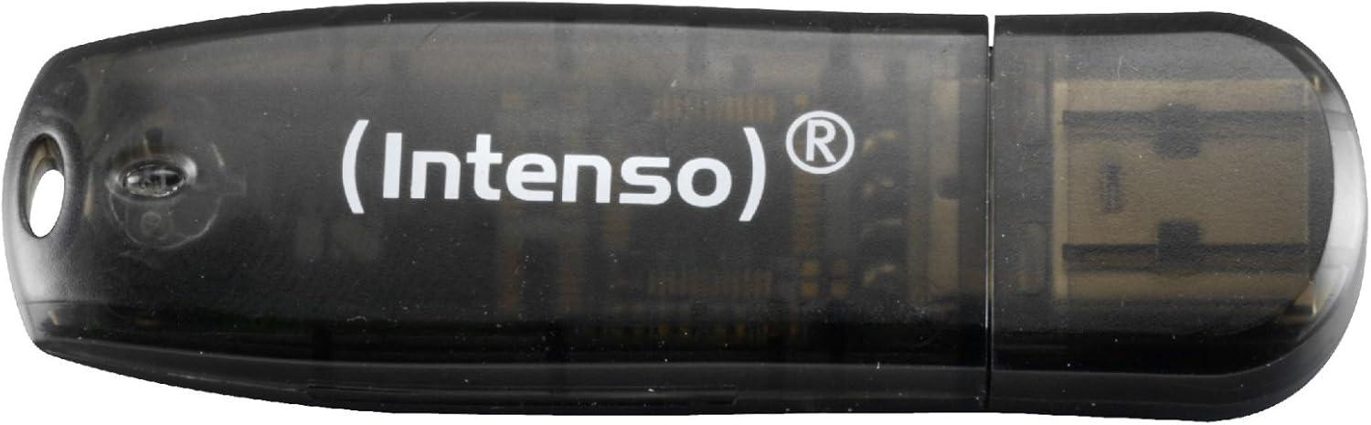Intenso Rainbow Line USB 2.0 Flash Drive 3 x 32 GB Yellow Red and Black