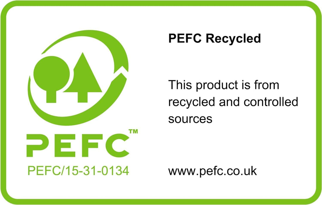 Post-it Recycling Notes Canary Yellow, Pack of 6 Pads, 100 Sheets per Pad, 38 mm x 51 mm, Yellow Color - Self-Stick Notes Made from 100% Recycled Paper Standard Yellow