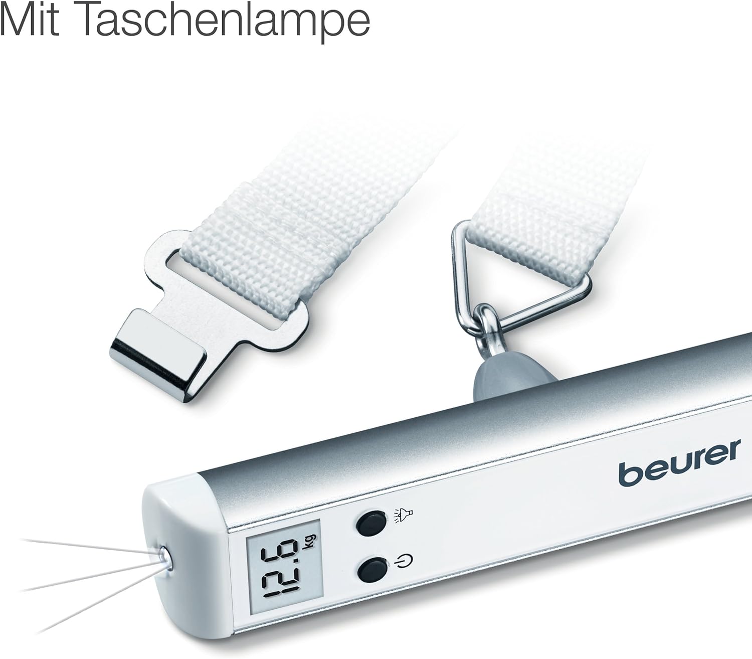 Beurer LS 06 / LS 10 Kofferwaage, Gepäckwaage ideal für Flugreisen
