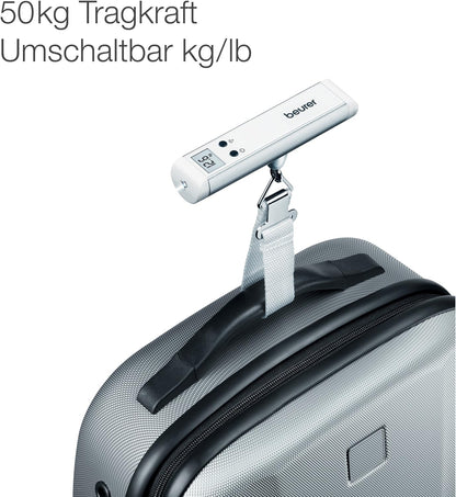 Beurer LS 06 / LS 10 Kofferwaage, Gepäckwaage ideal für Flugreisen