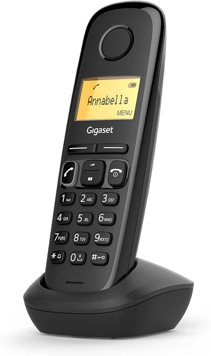 Cordless Gigaset A170 Trio Black Black Three Hand-held