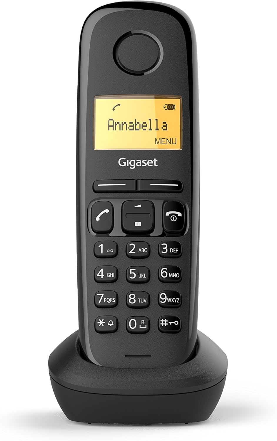 Cordless Gigaset A170 Trio Black Black Three Hand-held