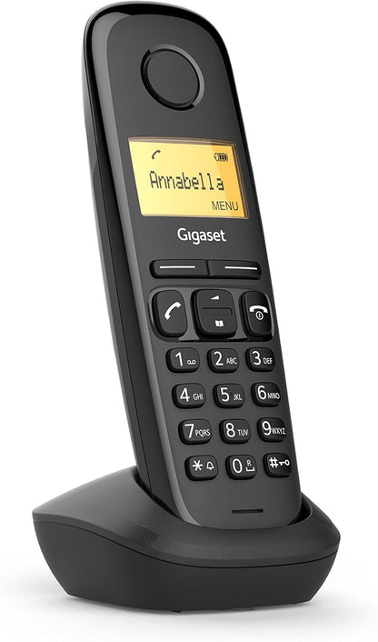 Cordless Gigaset A170 Trio Black Black Three Hand-held