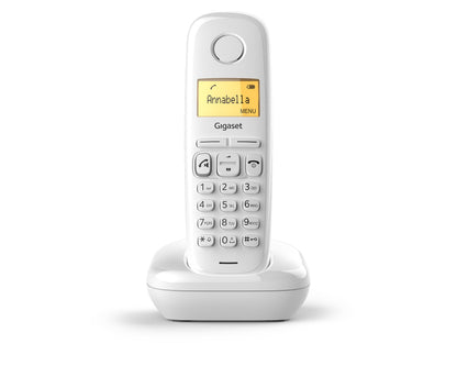 Gigaset A270 Téléphone DECT Identification de l'appelant Blanc