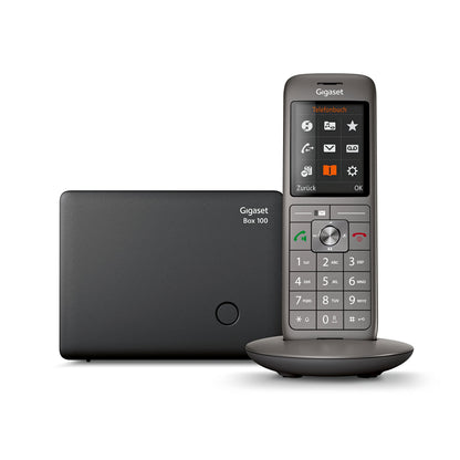 Gigaset CL660 Telefono Cordless, Vivavoce, Calendario, Nero