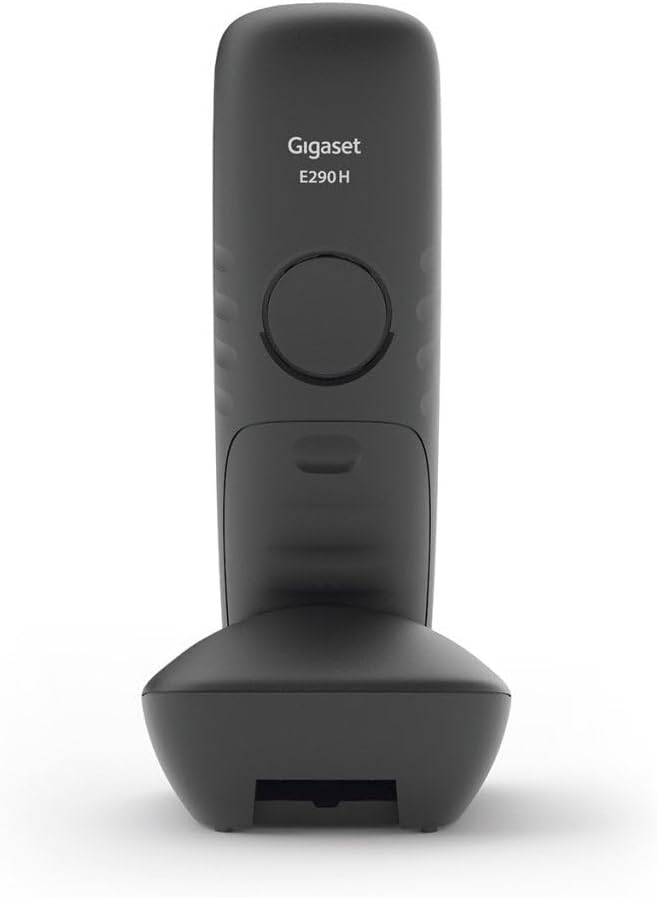 Gigaset E290HX big button extra handset with charging stand - black int.