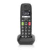 Gigaset E290HX big button extra handset with charging stand - black int.