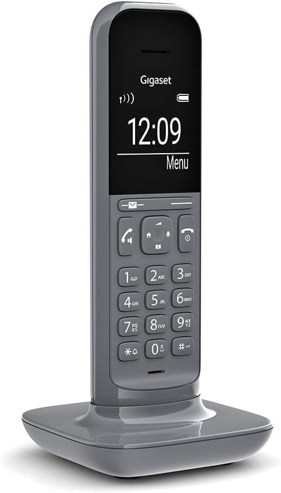 GIGASET CL390A DARK GREY DECT CON SEGRETERIA