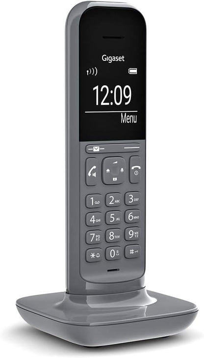 GIGASET CL390A DARK GREY DECT CON SEGRETERIA