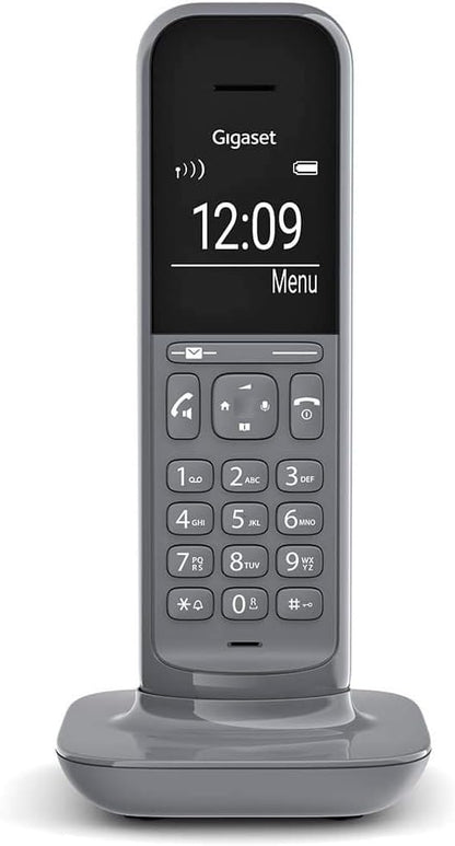 GIGASET CL390A DARK GREY DECT CON SEGRETERIA