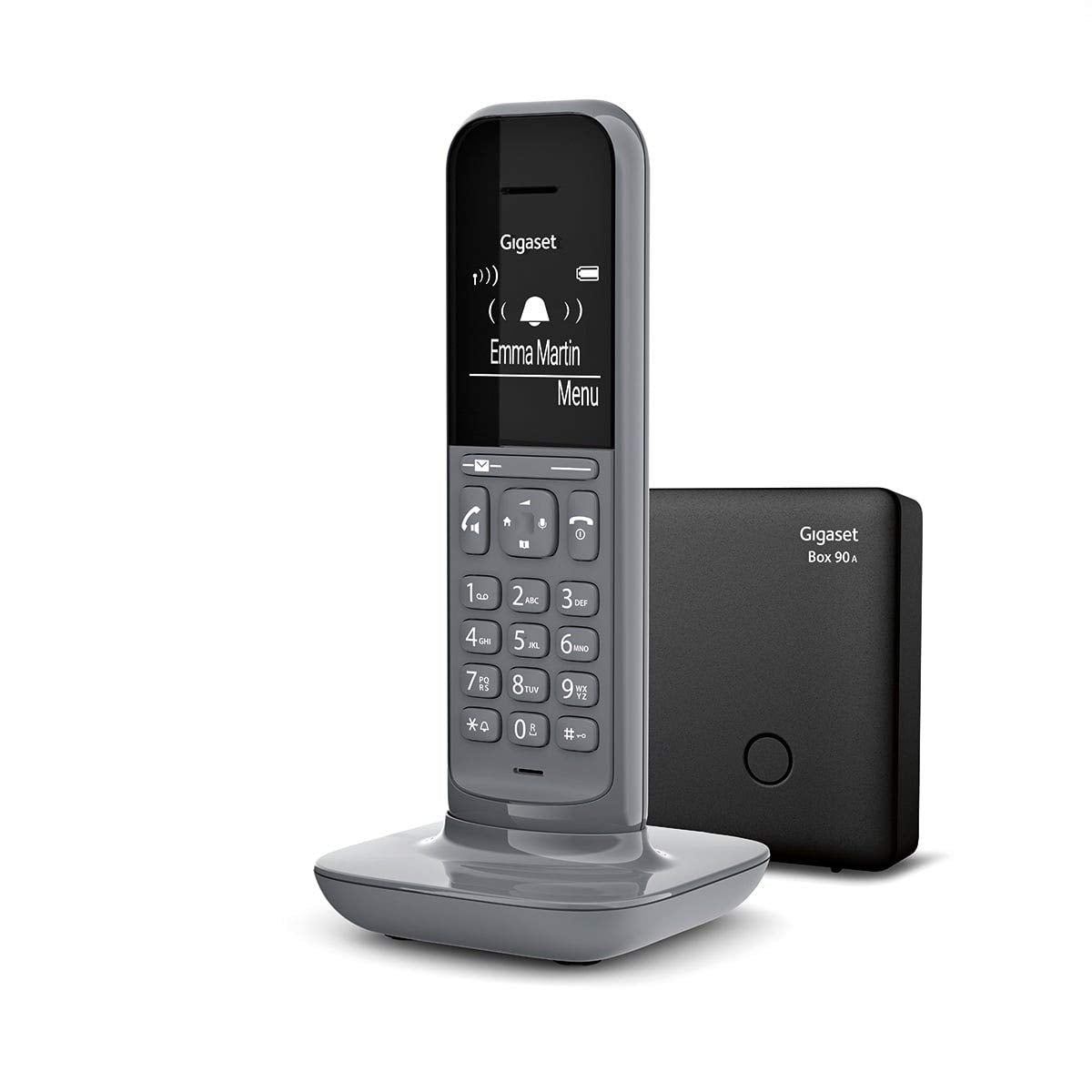 GIGASET CL390A DARK GREY DECT CON SEGRETERIA